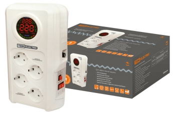 Стабилизатор напряжения СБР1-1-1,0 кВА электронный бытовой | SQ1201-0012 | TDM