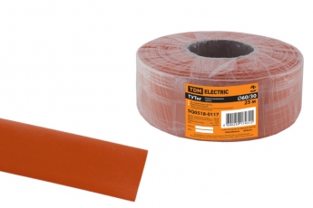 Термоусаживаемая трубка ТУТнг 60/30 красная (25 м/ролл)  | SQ0518-0117 | TDM