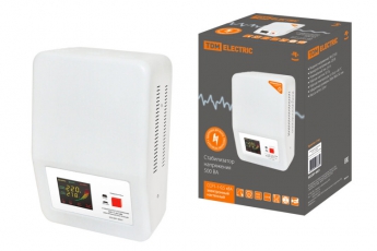 Стабилизатор напряжения ССР1-1-0,5кВА электронный настенный | SQ1201-0021 | TDM