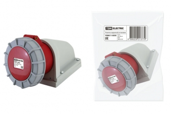 Розетка наружной установки IP67 16А 3Р+РЕ+N 380В | SQ0611-0030 | TDM