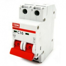 Выключатель автоматический трехполюсный ВА47-29 20А D 4,5кА | SQ0206-0174 | TDM