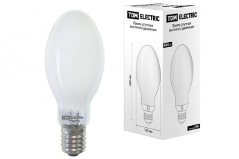 Лампа дуговая ртутная ДРЛ 400Вт E40 4200К | SQ0325-0010 | TDM