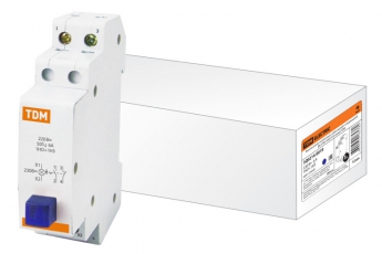 Выключатель кнопочный c фиксацией и индикацией ВК-47M 1НО;1НЗ синий | SQ0214-0019 | TDM