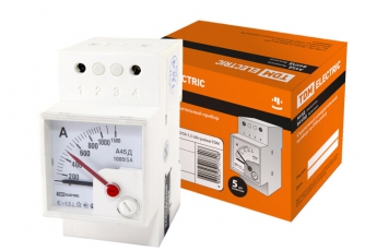 Амперметр А45Д 1000/5А-1,5 (din-рейка) | SQ1102-0306 | TDM