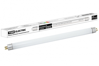 Лампа линейная люминесцентная ЛЛ 6Вт Т5 G5 840 ЛЛ-16 | SQ0355-0015 | TDM