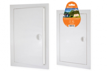 Люк ревизионный с ручкой 200х400, белый | SQ1807-0425 | TDM