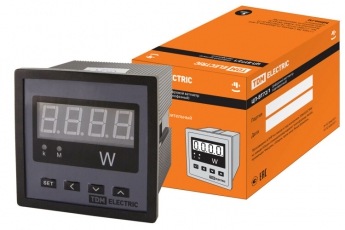 Цифровой ваттметр (однофазный) ЦП-ВТ72/1 0-9999МВт-220В-0,5 (акционный) | SQ1102-0510 | TDM