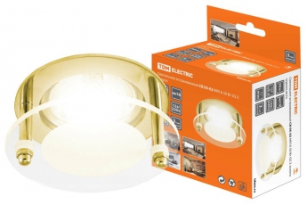 Светильник точечный встраиваемый под лампу СВ 05-02 MR16 50Вт G5.3 золото | SQ0359-0019 | TDM