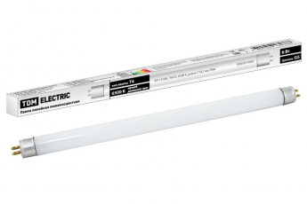 Лампа линейная люминесцентная ЛЛ 6Вт Т4 G5 865 ЛЛ-12 | SQ0355-0002 | TDM