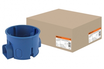 Коробка установочная 68х45 без саморезов, стыковочные узлы | SQ1402-0033 | TDM