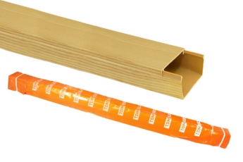 Кабель-канал 100х60 желтая сосна 3D (12м) | SQ0402-0610 | TDM