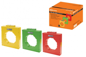 Трансформатор тока ТТН 125/4000/5-15VA/0,5 (3 шт., color) | SQ1101-0226 | TDM