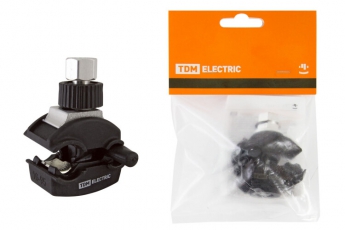 Зажим герметичный для ответвления от неизолированного проводника ЗГОНП 16-95/1,5-10 (N616) рознич. упак. | SQ0412-1008 | TDM