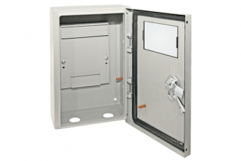 Щит учета ЩУ-1ф/(4мод) 300х200х124 IP54 Народный | SQ0905-2501 | TDM