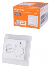 Термостат для теплых полов ТТП 16А 250В с датчиком 3м 