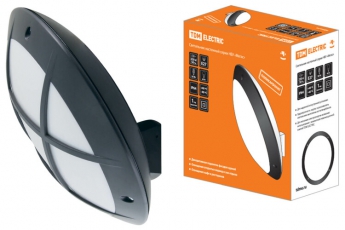 Светильник уличный настенный НБУ 05-60-008 Мегас 2 60Вт ЛН/КЛЛ/LED Е27 IP64 черный с решеткой | SQ0328-0308 | TDM