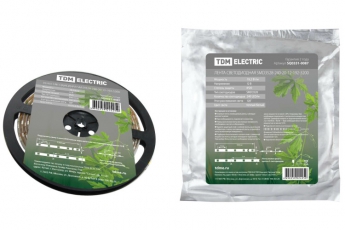 Лента светодиодная SMD3528 19,2Вт 12В 3200К IP20 5м | SQ0331-0087 | TDM