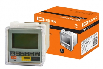 Таймер электронный ТЭ8-1мин/7дн-8on/off-16А-8Ц/Щ | SQ1503-0004 | TDM