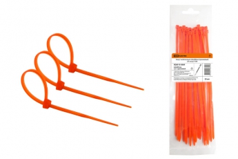 Хомут нейлоновый 4.8х400мм (оранжевый) (25 штук) | SQ0515-0369 | TDM