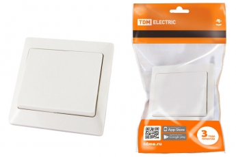 Выключатель 1 кл. 10А белый 