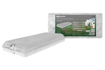 Светильник светодиодный пылевлагозащищенный для ЖКХ вандалоустойчивый ДБО 01-12-003 с ДД 12 Вт, 1000лм, 4000 К, IP54 | SQ0353-0203 | TDM