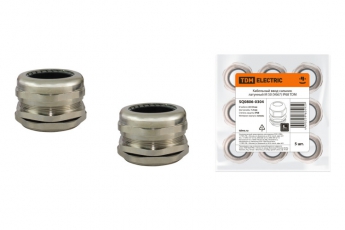 Кабельный ввод-сальник латунный М 50 (У667) IP68 | SQ0806-0304 | TDM
