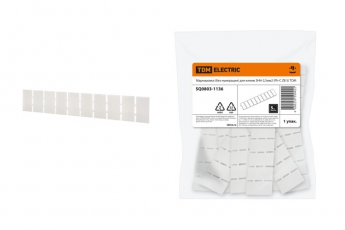 Маркировка (без нумерации) для клемм ЗНН-2,5мм2 (Ph-C ZB 5) | SQ0803-1136 | TDM