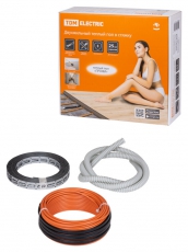 Двухжильный теплый пол в стяжку 