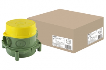 Коробка установочная СП 82х80х79,5мм, для заливки в бетон | SQ1402-9003 | TDM