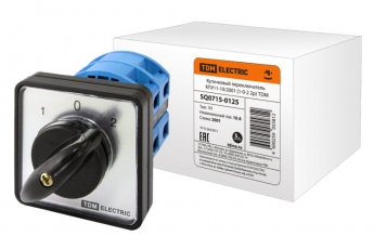 Кулачковый переключатель КПУ11-10/2001  | SQ0715-0125 | TDM