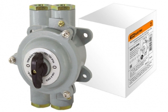 Пакетный выключатель ПВ2-100 2П 100А 220В, силуминовый корпус, IP56 | SQ0723-0068 | TDM