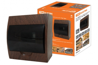 Бокс пластиковый навесной ЩРН-П-8 модулей  IP41 