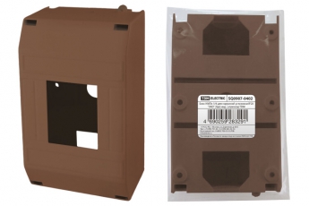 Бокс пластиковый навесной КМПн 1/4 для наружной установки IP20 