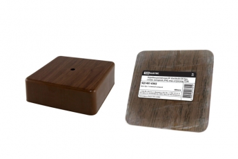 Коробка распределительная КР 50х50х20 о/п бук, с клем. колодкой, IP40, инд. штрихкод | SQ1401-0302 | TDM