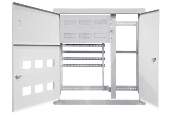 Корпус щита этажного 6 кв. модификация3 Народный (1010х950х160) IP31, ниша 920х860х140 | SQ0905-1340 | TDM
