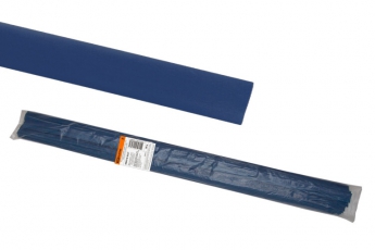 Термоусаживаемая трубка ТУТнг 12/6 синяя по 1м (50 м/упак) | SQ0518-0227 | TDM