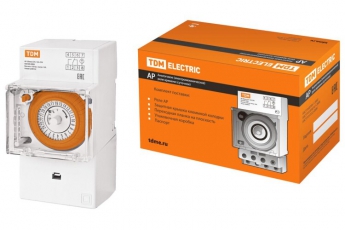 Аналоговое суточное реле АР-30мин/24ч-16А-DIN (3 модуля)  | SQ1503-0006 | TDM