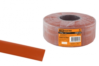 Термоусаживаемая трубка ТУТнг 30/15 красная (50 м/ролл)  | SQ0518-0082 | TDM