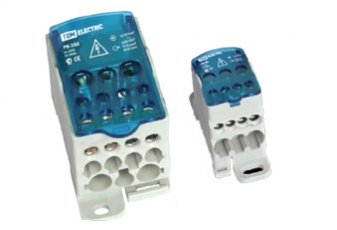 Блок распределительный на DIN-рейку РБ-80 1П 80А (1х16/4х6+2x16) | SQ0823-0001 | TDM