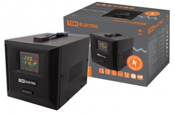 Стабилизатор напряжения СНР1-1-1,5 кВА электронный переносной  | SQ1201-0003 | TDM