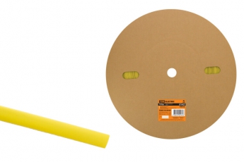 Термоусаживаемая трубка ТУТнг 14/7 желтая (100 м/ролл)  | SQ0518-0030 | TDM