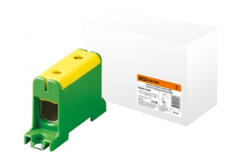 Клемма вводная силовая КВС 16-95 кв.мм. желтая/зеленая  | SQ0833-0006 | TDM