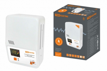 Стабилизатор напряжения ССР1-1-10 кВА электронный настенный | SQ1201-0028 | TDM