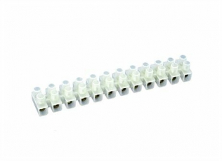 Зажим винтовой ЗВИ-100 полипропилен 6-25мм2 12пар 100°С белый  | SQ0510-0029 | TDM