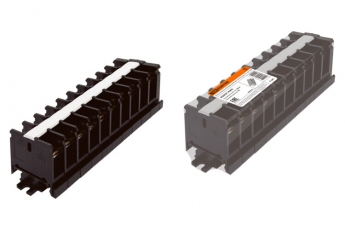 Блок зажимов наборный БЗН 30А на DIN-рейку 10 пар  | SQ0531-0203 | TDM