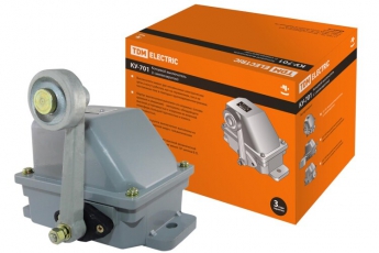 Концевой выключатель КУ-701 У1 с самовозвратом 10А 380В IP44  | SQ0732-0019 | TDM