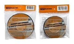 Изолента ХБ 19мм*21м двусторонняя (300 г) | SQ0526-0502 | TDM