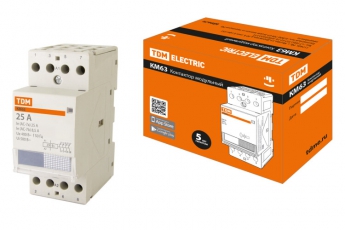 Контактор модульный КМ63/4-25 4НО  | SQ0213-0012 | TDM