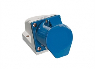 Розетка 133 стационарная 2Р+РЕ 63А 220В IP54  | SQ0602-0010 | TDM