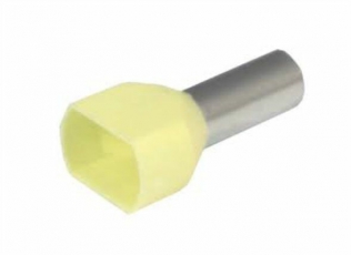 Наконечник штыревой втулочный изолированный (двойной) НШвИ (2) 16,0х14 100 шт)  | SQ0521-0013 | TDM